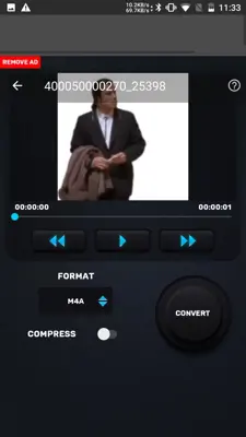 Video Audio Cutter, Trimmer & Converter android App screenshot 1